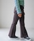 Solii+Sola　FLARE COTTON PANTS(KIDS)