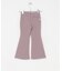 Solii+Sola　FLARE COTTON PANTS(KIDS)