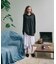 Teya　Soft Faux Fur Flat