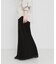 VELOUR NARROW SKIRT