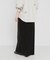 VELOUR NARROW SKIRT