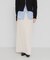 VELOUR NARROW SKIRT