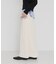 VELOUR NARROW SKIRT
