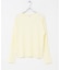 ハイツイストコットンロングスリーブTシャツ