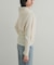 ハイツイストコットンロングスリーブTシャツ