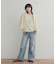 ハイツイストコットンロングスリーブTシャツ