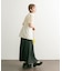 デザインスリーブフロントZIPシャツ