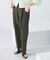 センタープレスジャガードパンツ