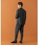 LIFE STYLE TAILOR　ツイードライクコンフォータブルダブルジャケット