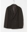 LIFE STYLE TAILOR　ツイードライクコンフォータブルダブルジャケット