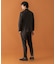 LIFE STYLE TAILOR　ツイードライクコンフォータブルダブルジャケット