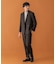 LIFE STYLE TAILOR　ツイードライクコンフォータブルダブルジャケット