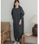 『一部WEB限定カラー』スウェットライクニットワンピース