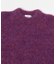 new basic　BLENDED FOG PULL KNIT