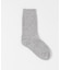 H FOOTWEAR　アラン柄ウールソックス