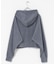 シャギーウラケジップフーディ