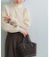 MARILYN MOON　RAYON NYLON 2WAY BLOUSE KNIT