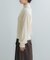 MARILYN MOON　RAYON NYLON 2WAY BLOUSE KNIT