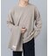 ウールカシミヤニット＋マフラーセット