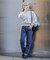『ユニセックス』スーピマ DENIM PTスリム #RAMONE by SHIOTA
