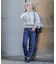 『ユニセックス』スーピマ DENIM PTスリム #RAMONE by SHIOTA