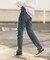 『ユニセックス』スーピマ DENIM PTスリム #RAMONE by SHIOTA