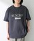 ヘビーウェイトロゴプリントTシャツ