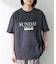 ヘビーウェイトロゴプリントTシャツ