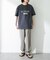 ヘビーウェイトロゴプリントTシャツ