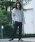 ウール混ブークレニットプルオーバー