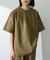 『吸水速乾／接触冷感／イージーケア』マルチ機能リサイクルファブリックショートスリーブTシャツ