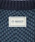『別注』BAEXFATE×Sonny Label　ヘリンボンジップアップニットカーディガン