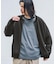 『別注』BAEXFATE×Sonny Label　ヘリンボンジップアップニットカーディガン