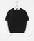 MARILYN MOON　14G WOOL 2WAY SLEEVE TOP