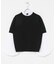 MARILYN MOON　14G WOOL 2WAY SLEEVE TOP