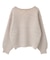 ラメグラデーションニットプルオーバー