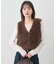 レース×アイレットプルオーバー