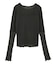 レース×アイレットプルオーバー