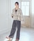 【WEB限定】シャギーショートコート