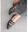 Wリボンパンプス