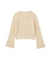 透かし編みフレアスリーブカーディガン