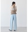 【WEB限定】フロントZIPバックレースアップデニム