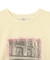 異素材ドッキンググラフィックTシャツ