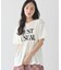 シャーリングロゴTシャツ