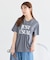 シャーリングロゴTシャツ