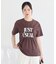 シャーリングロゴTシャツ