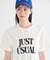 シャーリングロゴTシャツ