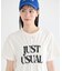 シャーリングロゴTシャツ