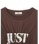 シャーリングロゴTシャツ