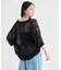 レーシースキッパーポロニットプルオーバー